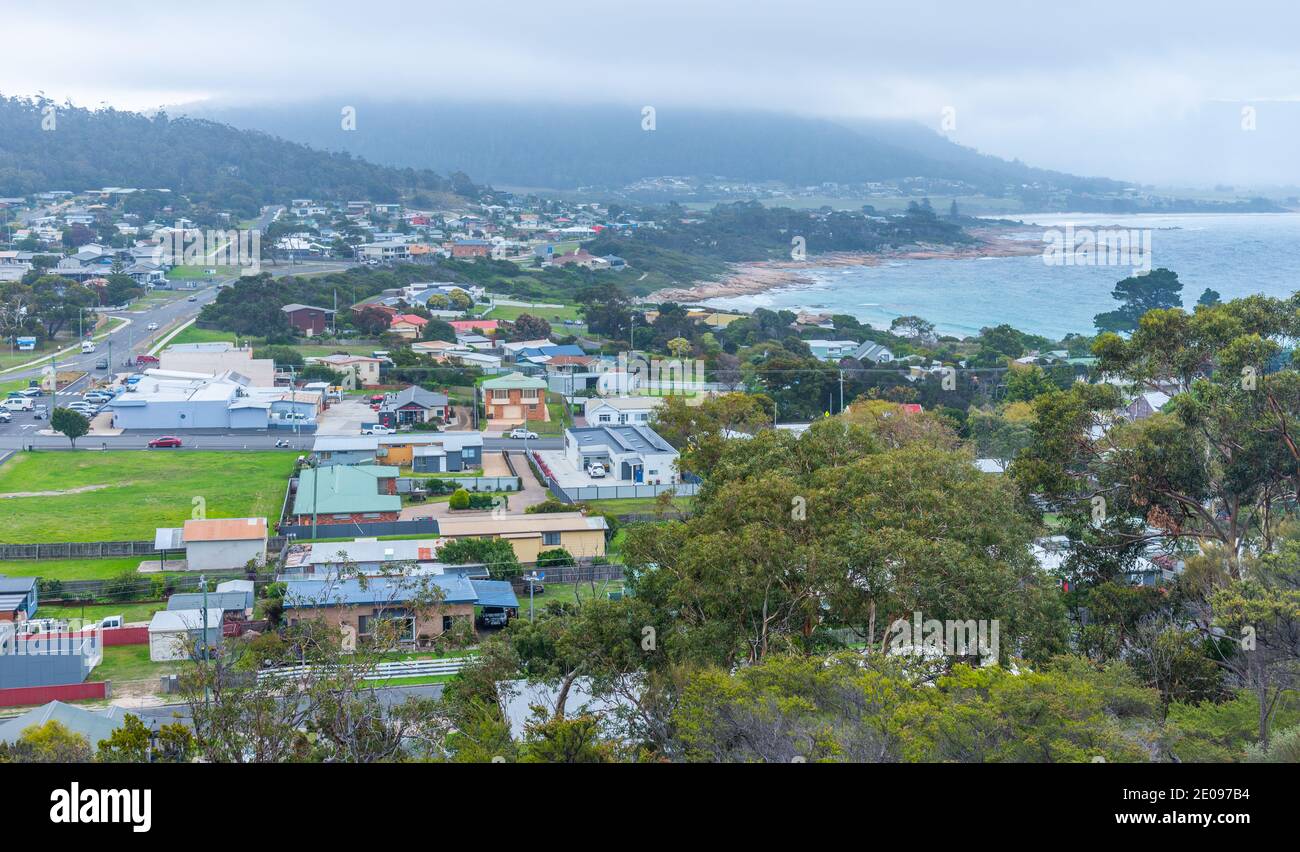 Australia tasmania panoramic city view hi-res stock photography and ...