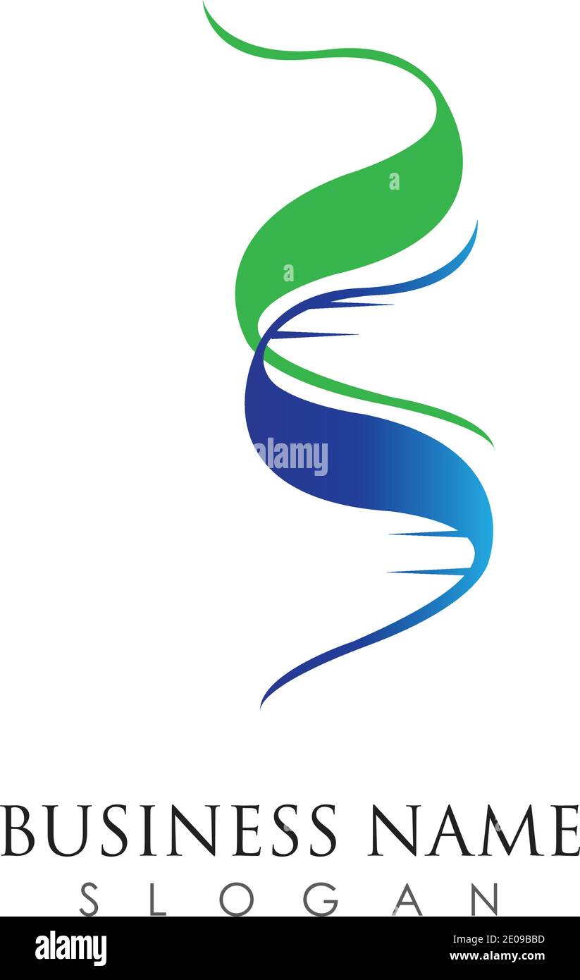 D,N,A logo vector icon template Stock Vector