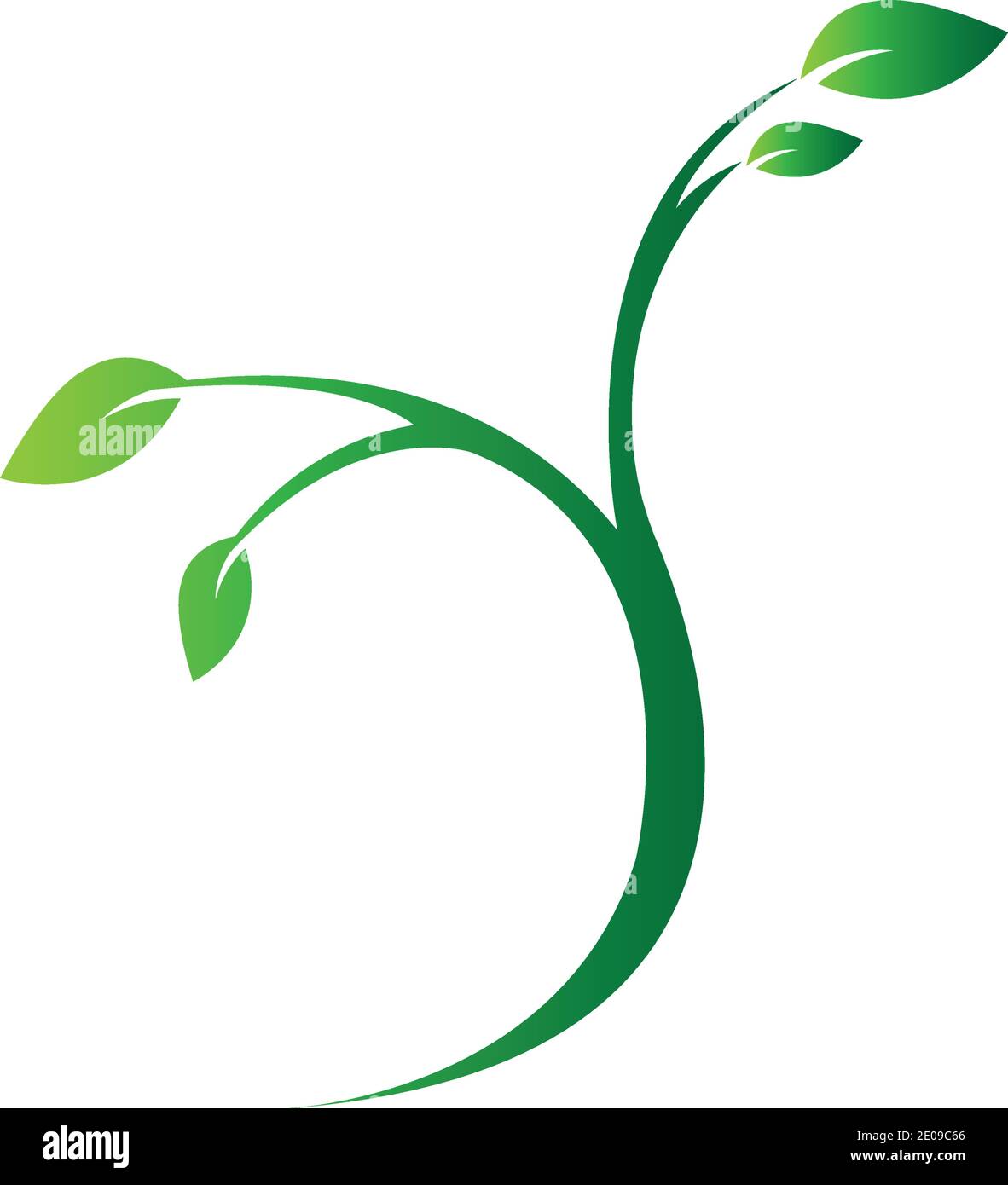Logos of green Tree leaf ecology nature element vector Stock Vector ...