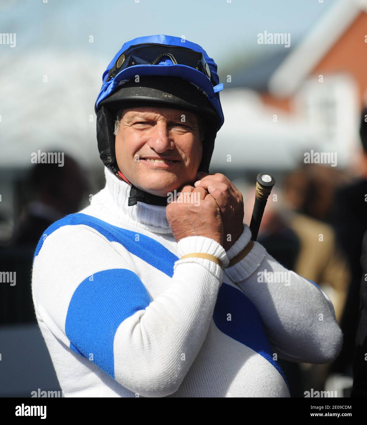 File photo dated 09/04/11 of former jockey Bob Champion who has been awarded a CBE for charitable services to prostate and testicular cancer research in the New Year's Honours List. Stock Photo