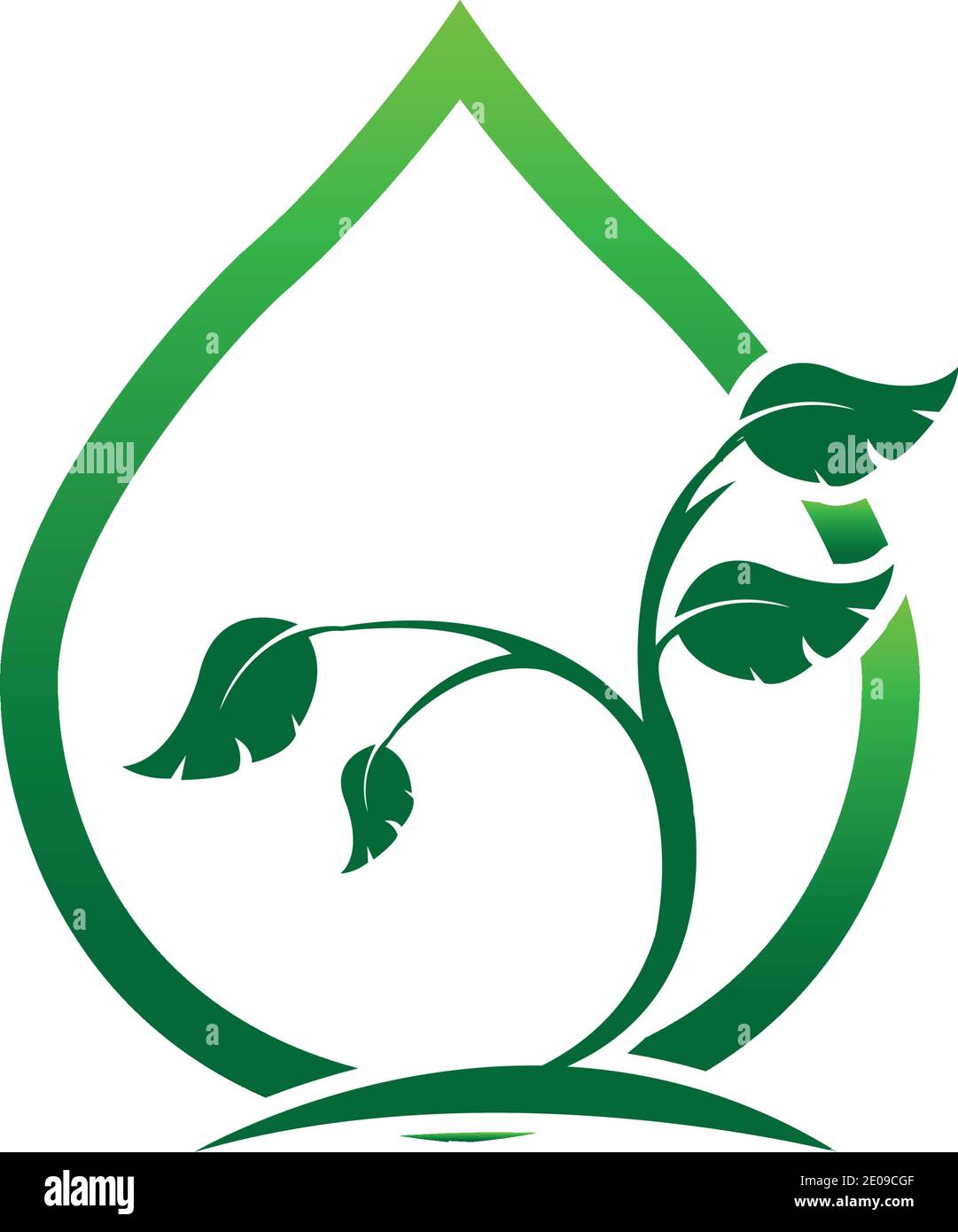 Logos of green Tree leaf ecology nature element vector Stock Vector ...