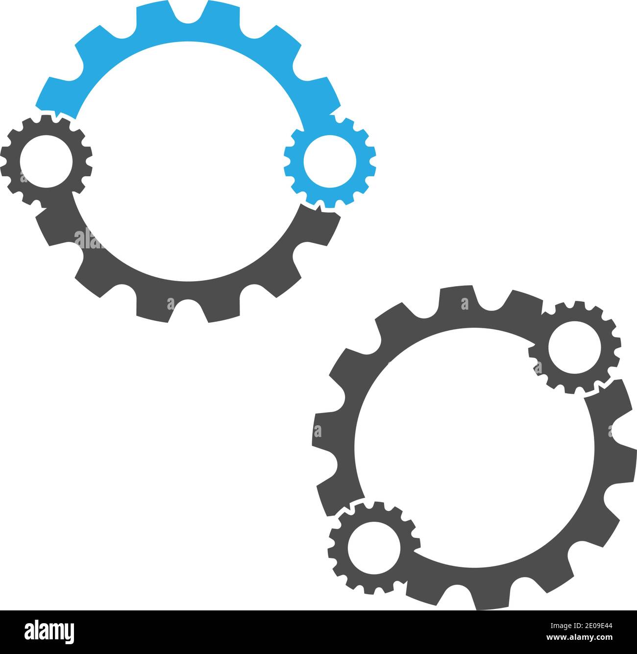 Gear Logo Template vector icon illustration design Stock Vector Image ...