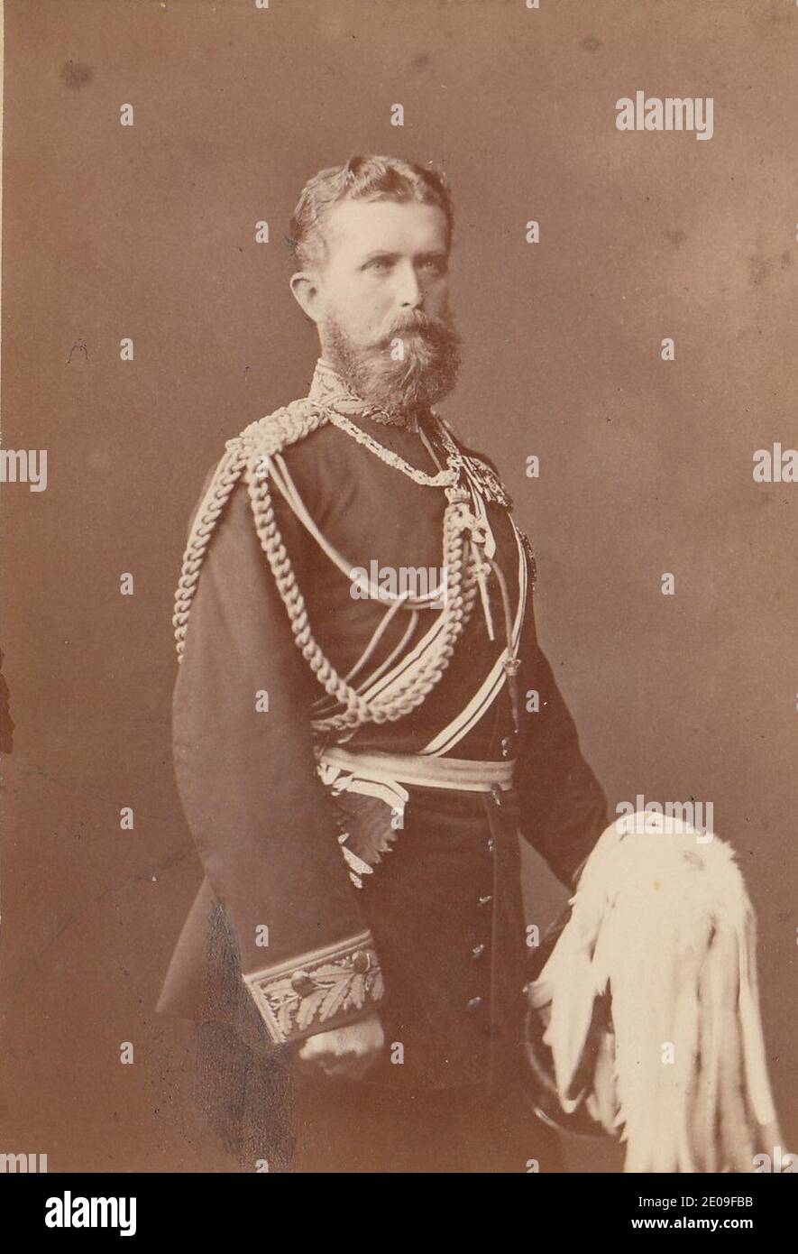 Leopold, Prince of Hohenzollern-Sigmaringen. Stock Photo