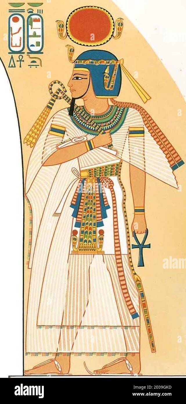 Lepsi amenhotep I. Stock Photo
