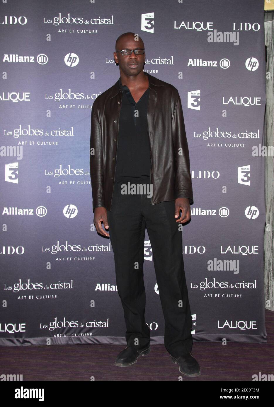 Lilian Thuram attending the 7th &lsquo;Globes de Cristal&rsquo; awards held at the