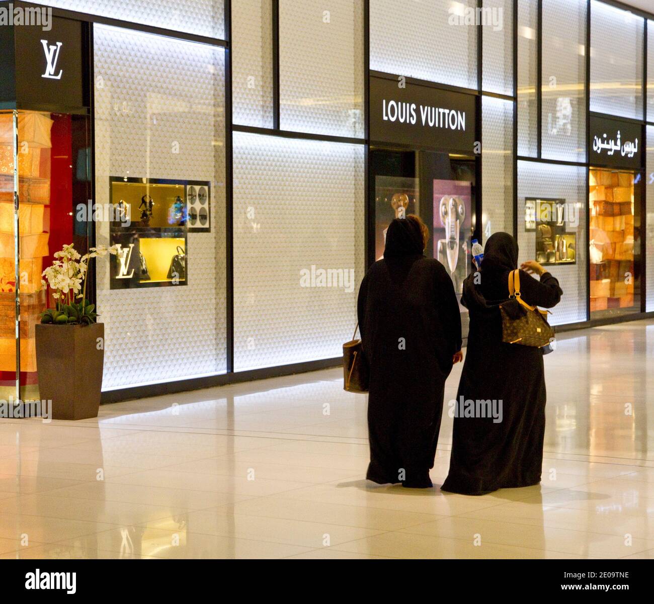Louis Vuitton shop at Dubai Mall of Emirates shopping mall Stock Photo -  Alamy