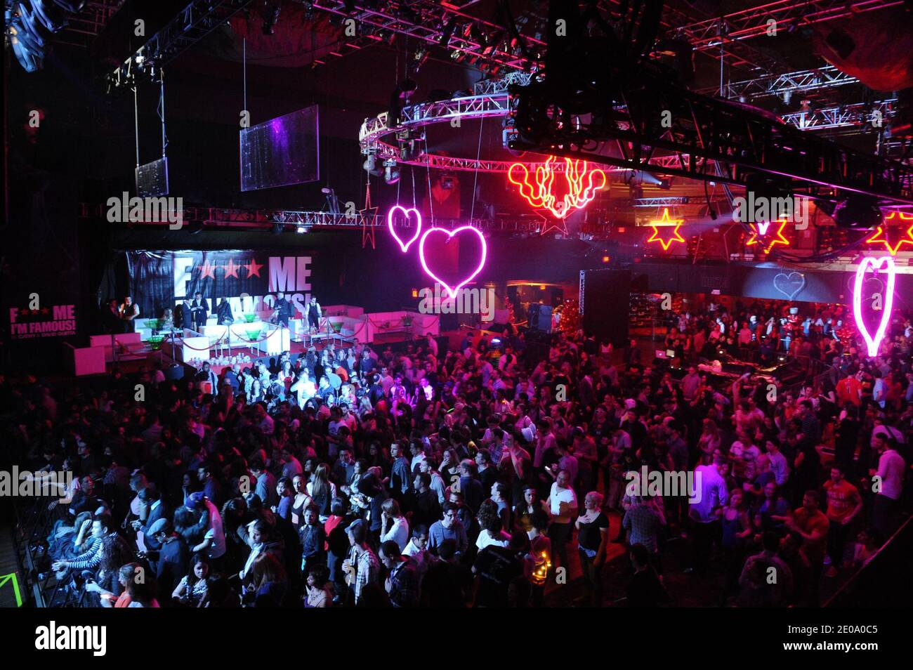 F me i'm Famous Party by David and Cathy Guetta at Roseland Ballroom in ...