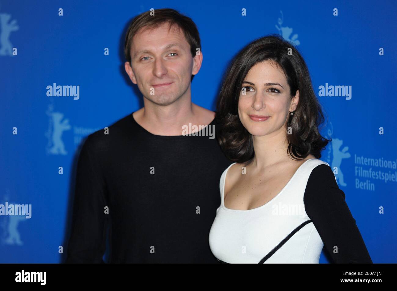 Goran Kostic and Zana Marjanovic attend the In the land of blood and  honey photocall for the 62nd Berlin International Film Festival, in  Berlin, Germany, 11 February 2012. The 62nd Berlinale takes