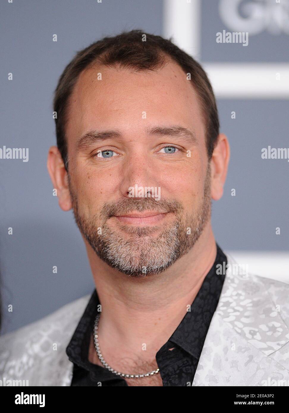 Trey Parker arriving at the 54th Annual Grammy Awards held at the