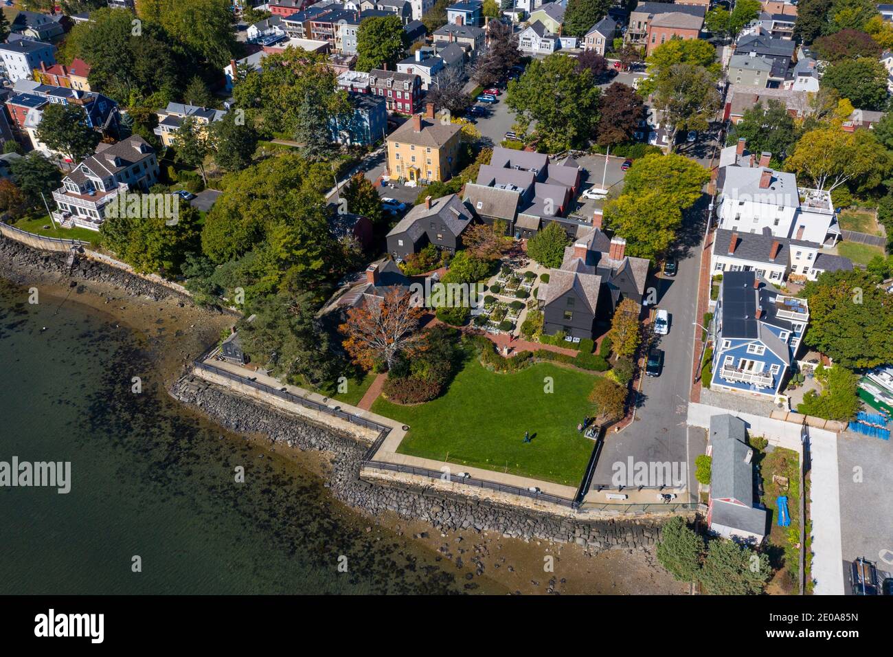 The House of the Seven Gables, Salem, MA, USA Stock Photo