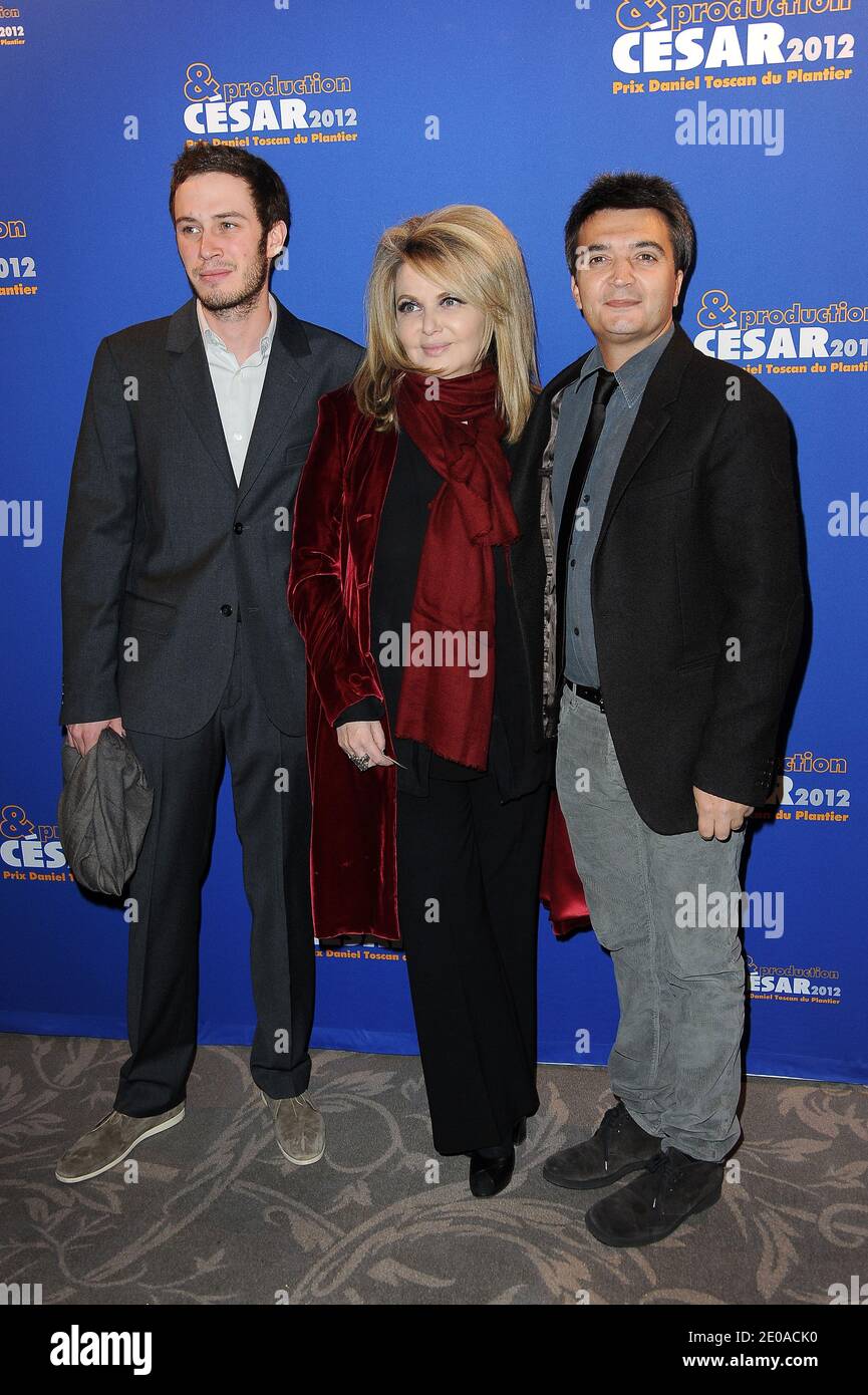 (LR) Darius Langmann, Nathalie Rheims and Thomas Langmann attending Le