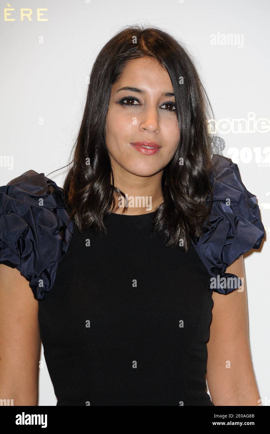 Leila Bekhti arriving to the 37th annual Cesar film Awards After Party