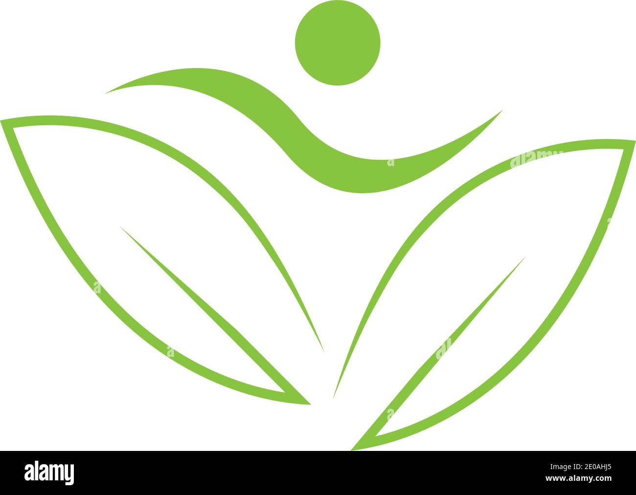 Healthy Life Logo template vector icon Stock Vector