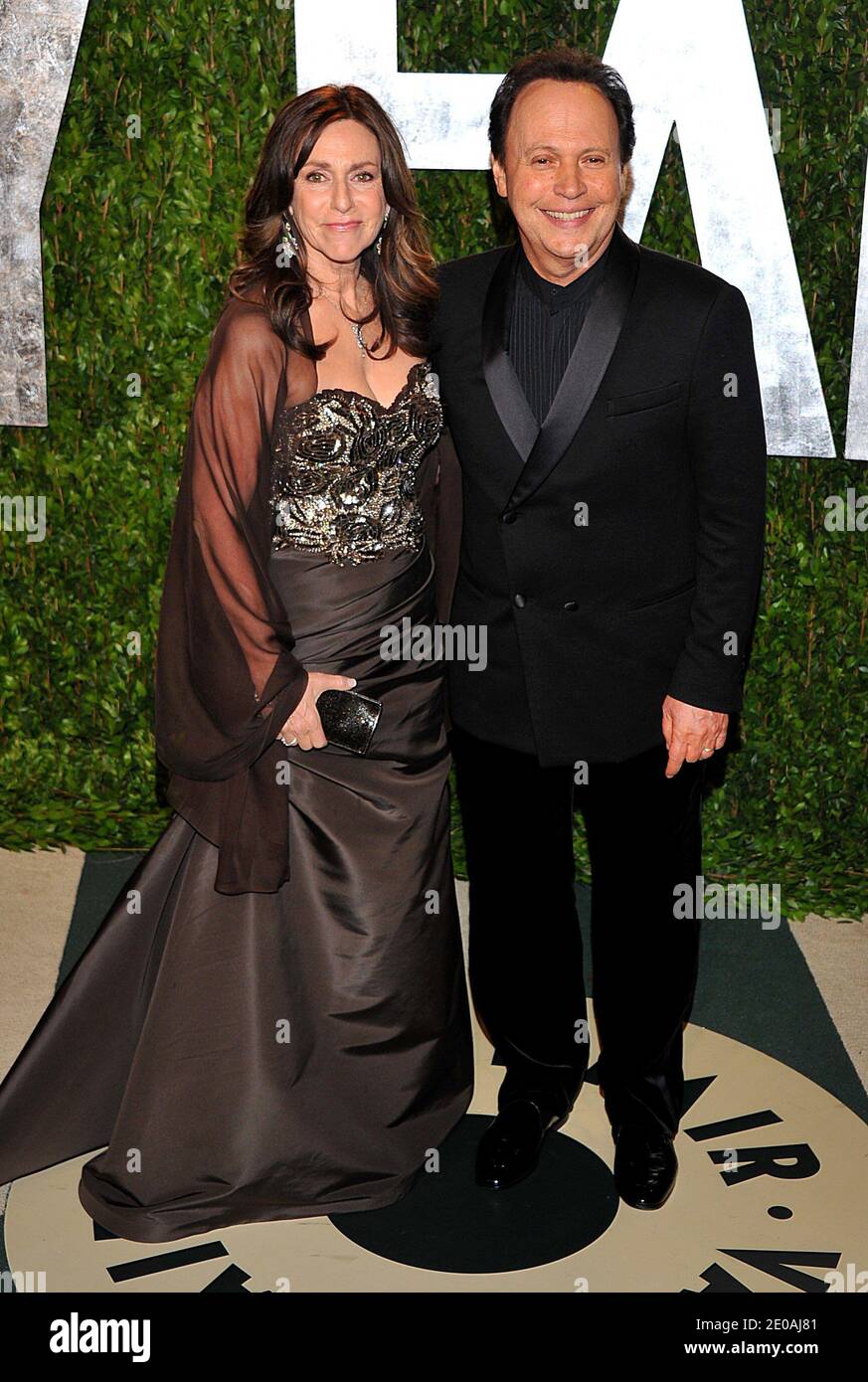 Billy Crystal and wife Janice arriving at the 2012 Vanity Fair Oscar Party, hosted by Graydon Carter, held at the Sunset Tower Hotel in Los Angeles, CA on February 26, 2012. Photo by Vince Bucci/ABACAPRESS.COM Stock Photo