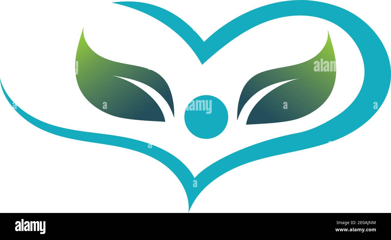 Healthy Life Logo template vector icon Stock Vector
