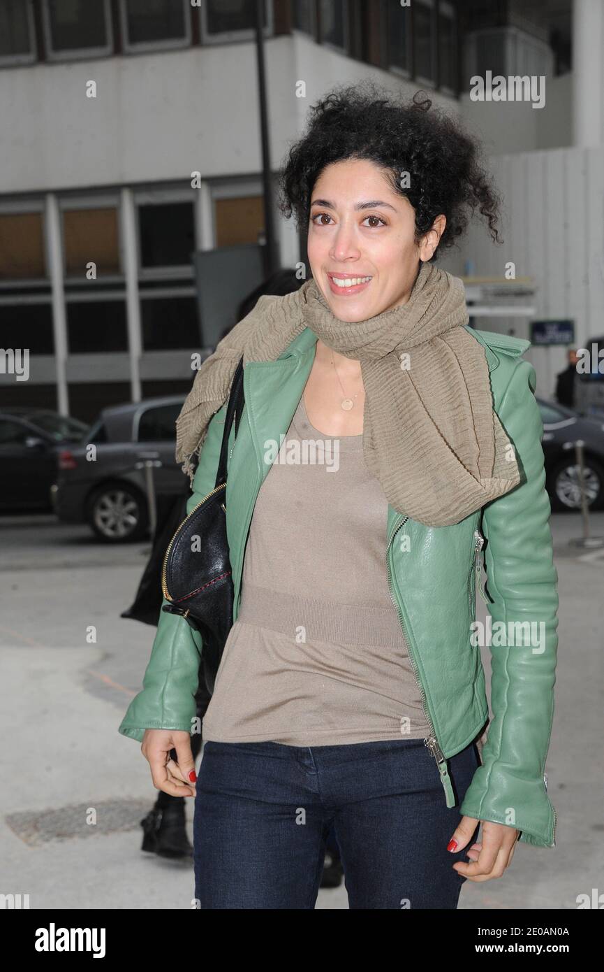 Naidra Ayadi arriving for the Balenciaga Fall-Winter 2012-2013 Ready-To-Wear collection show held at Quai Javel in Paris, France on March 1, 2012, as part of the Paris Fashion Week. Photo by Giancarlo Gorassini/ABACAPRESS.COM Stock Photo