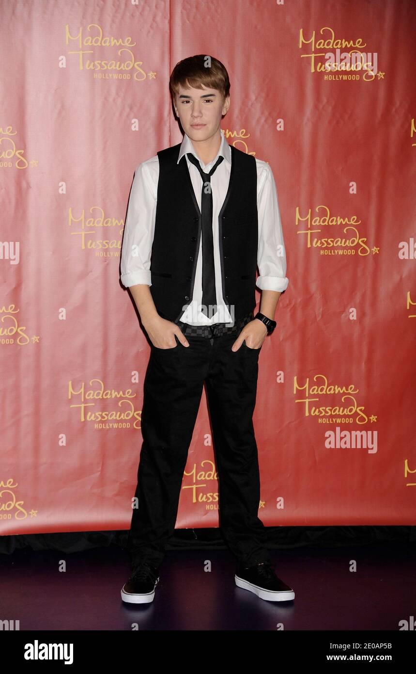 Justin Bieber wax figure unveiled at Madame Tussauds in Hollywood