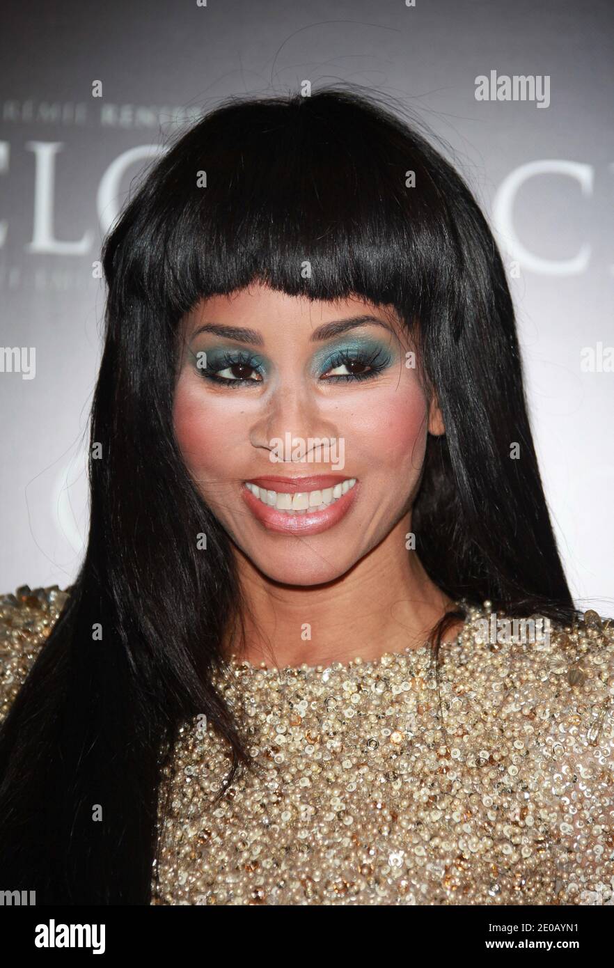 Mia Frye attending the ‘Cloclo’ premiere held at Gaumont Marignan