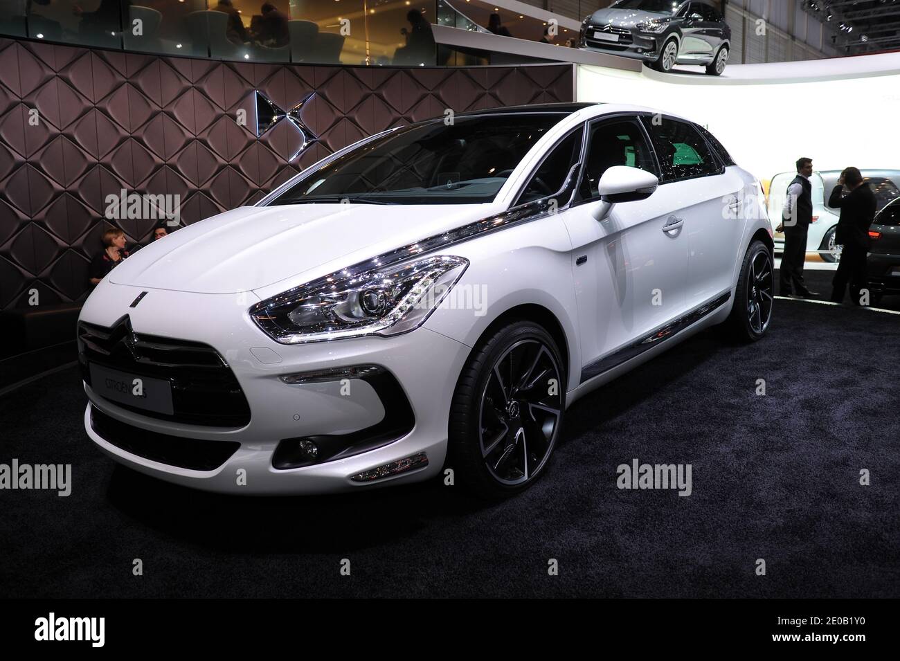 Citroen DS5 on display at the 82nd International Motor Show and Accessories  of Geneva, Switzerland on March 7, 2012. Photo by Loona/ABACAPRESS.COM  Stock Photo - Alamy