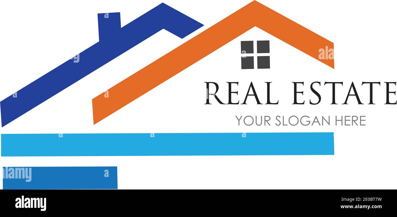 Real estate logo icon illustration - Vector Stock Vector Image & Art ...