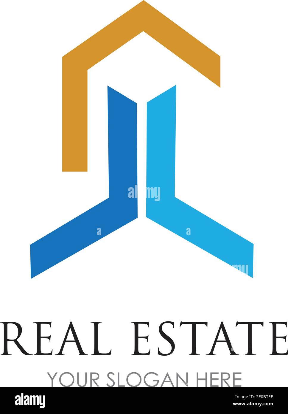 Real estate logo icon illustration - Vector Stock Vector Image & Art ...