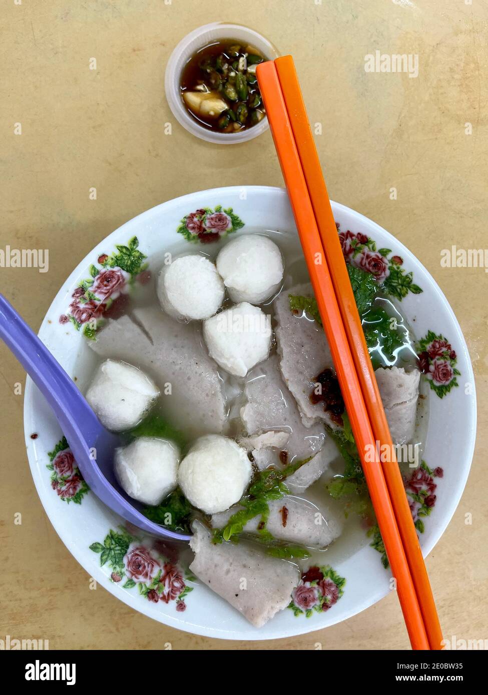 Fishball vendor hi-res stock photography and images - Alamy