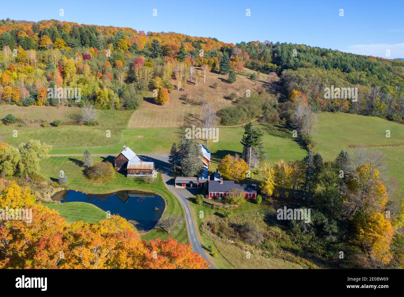 New england sleepy hollow farm hi-res stock photography and images - Alamy
