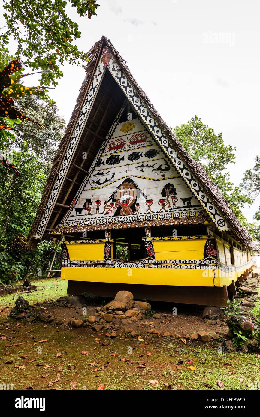 A Bai, Bai is traditional wooden house, Men’s meeting house, original