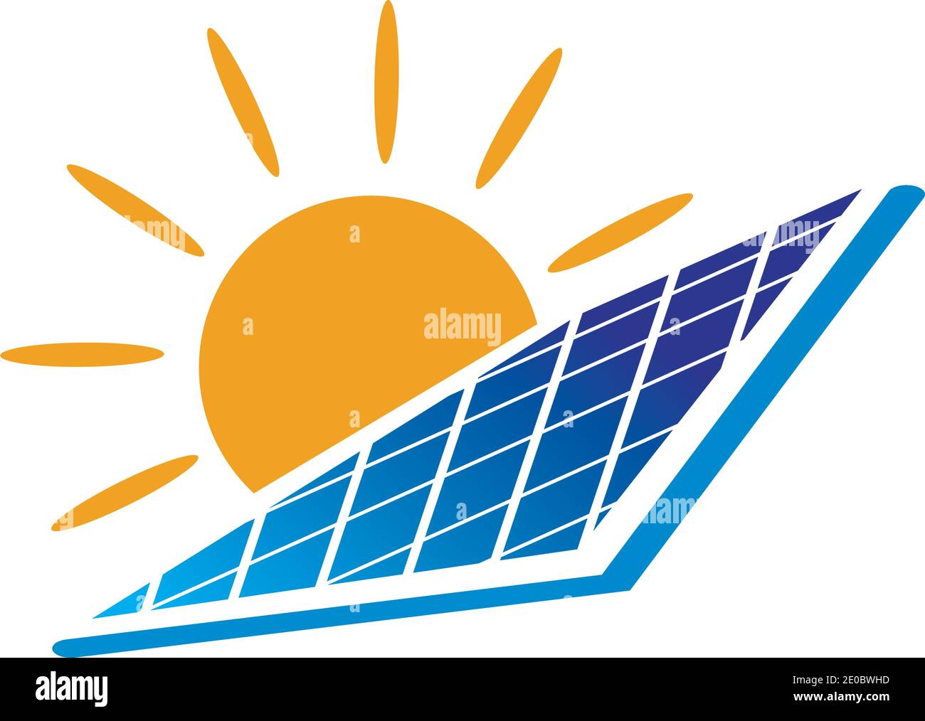 Solar logo energy icon vector design Stock Vector Image & Art - Alamy