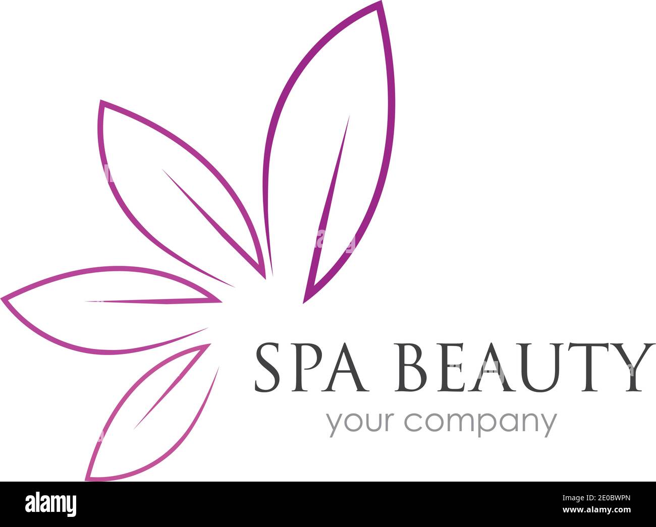 spa logo vector illustration design template Stock Vector Image & Art ...