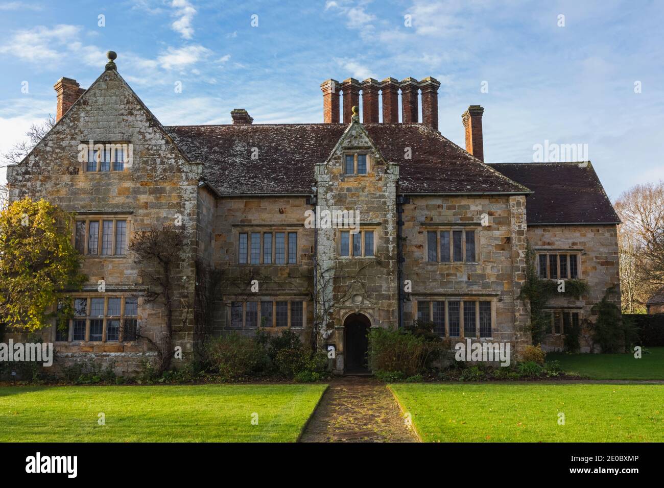 England, East Sussex, Burwash, Bateman's House, The Home of the Famous British Writer Rudyard Kipling Stock Photo