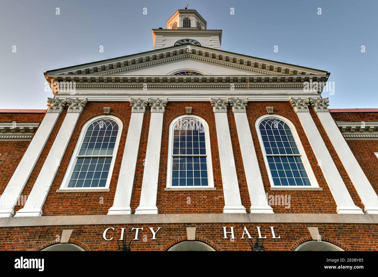 City Hall building in Lebanon, New Hampshire City Hall, located on