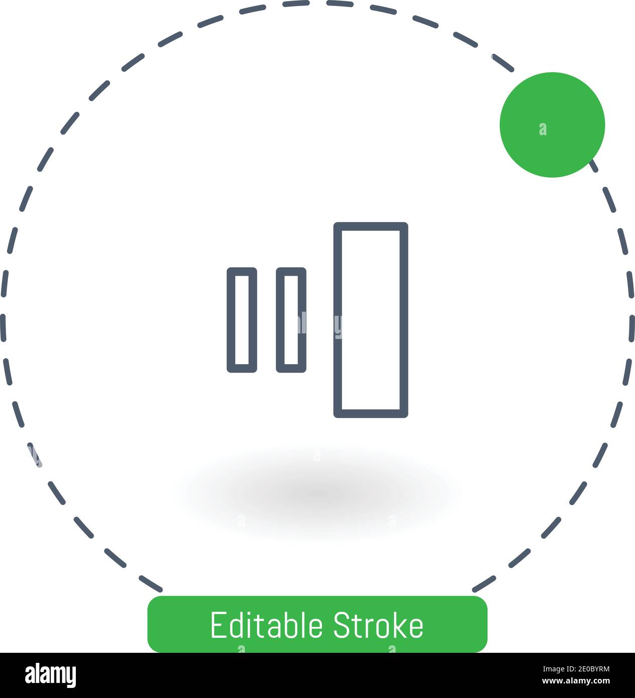 neutral clef vector icon editable stroke outline icons for web and mobile Stock Vector