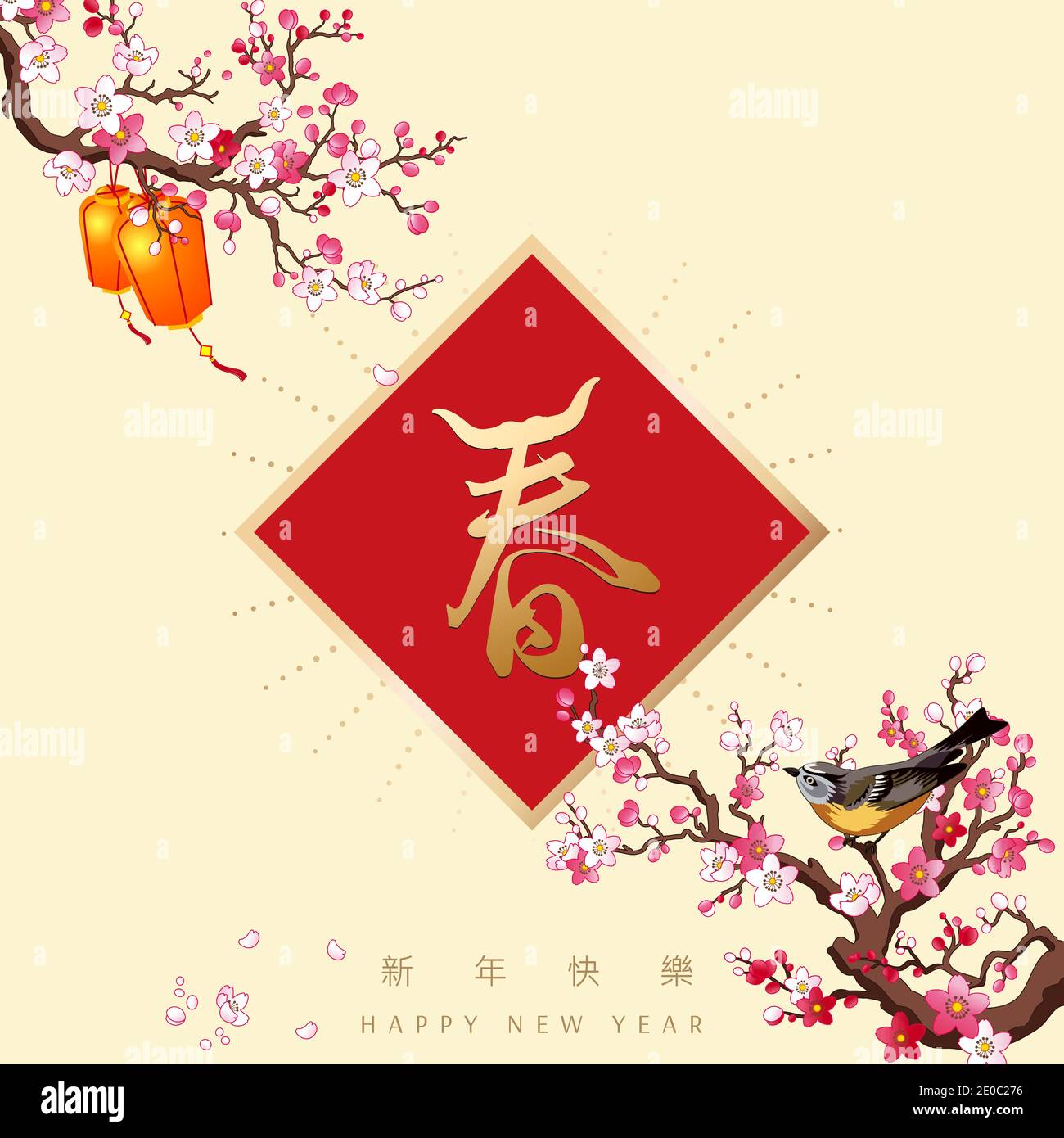 Chinese New Year Good Luck Symbols