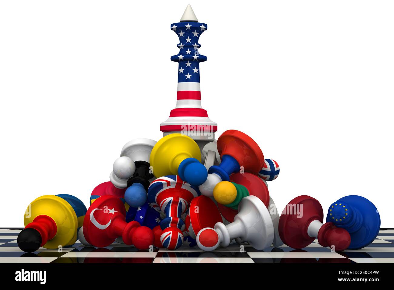 the-dominance-of-the-usa-in-geopolitics-chess-figure-king-in-the-us