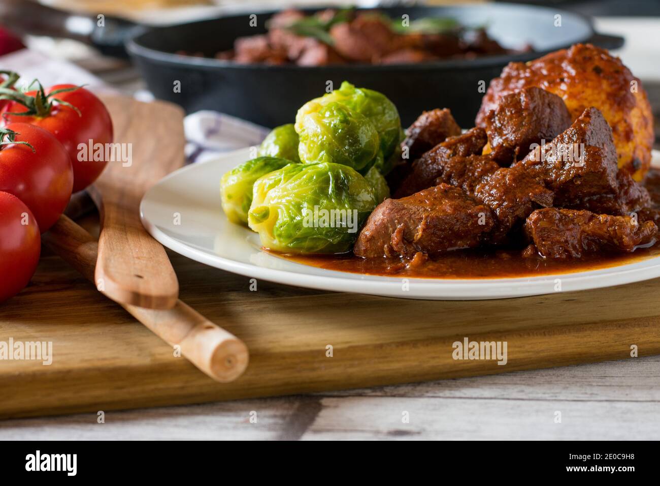 Potato ragout hi-res stock photography and images - Alamy