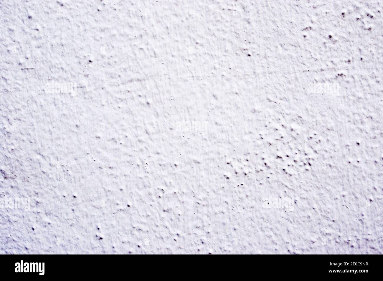 White plaster wall pattern texture background Stock Photo