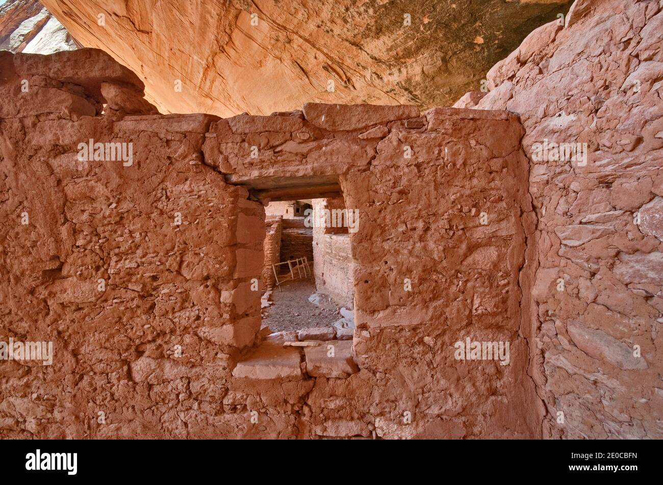 Window at Keet Seel ruins at Navajo National Monument, Shonto Plateau