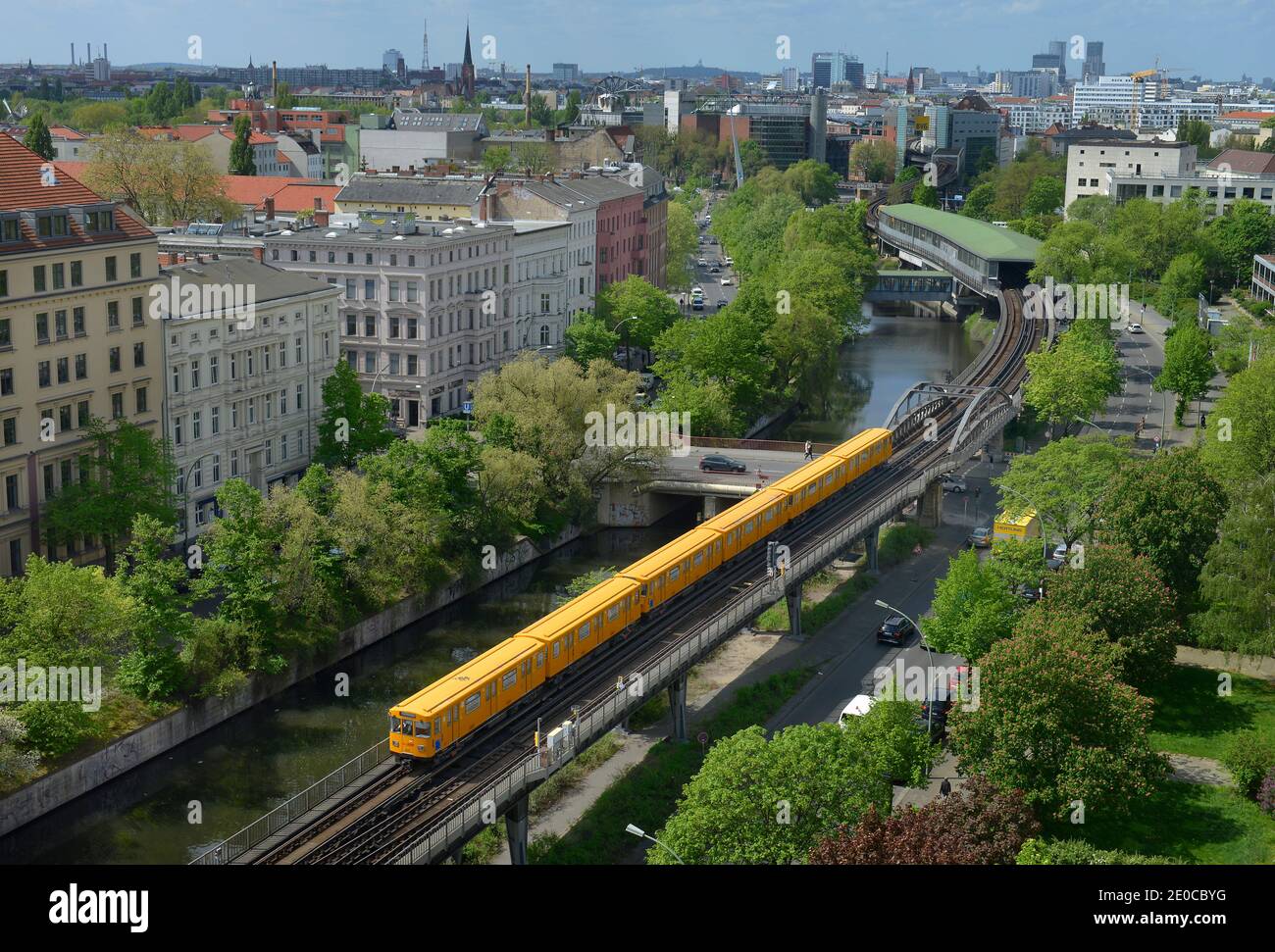 UBahnhof, Moeckernbruecke, Kreuzberg, Berlin, Deutschland Stock Photo