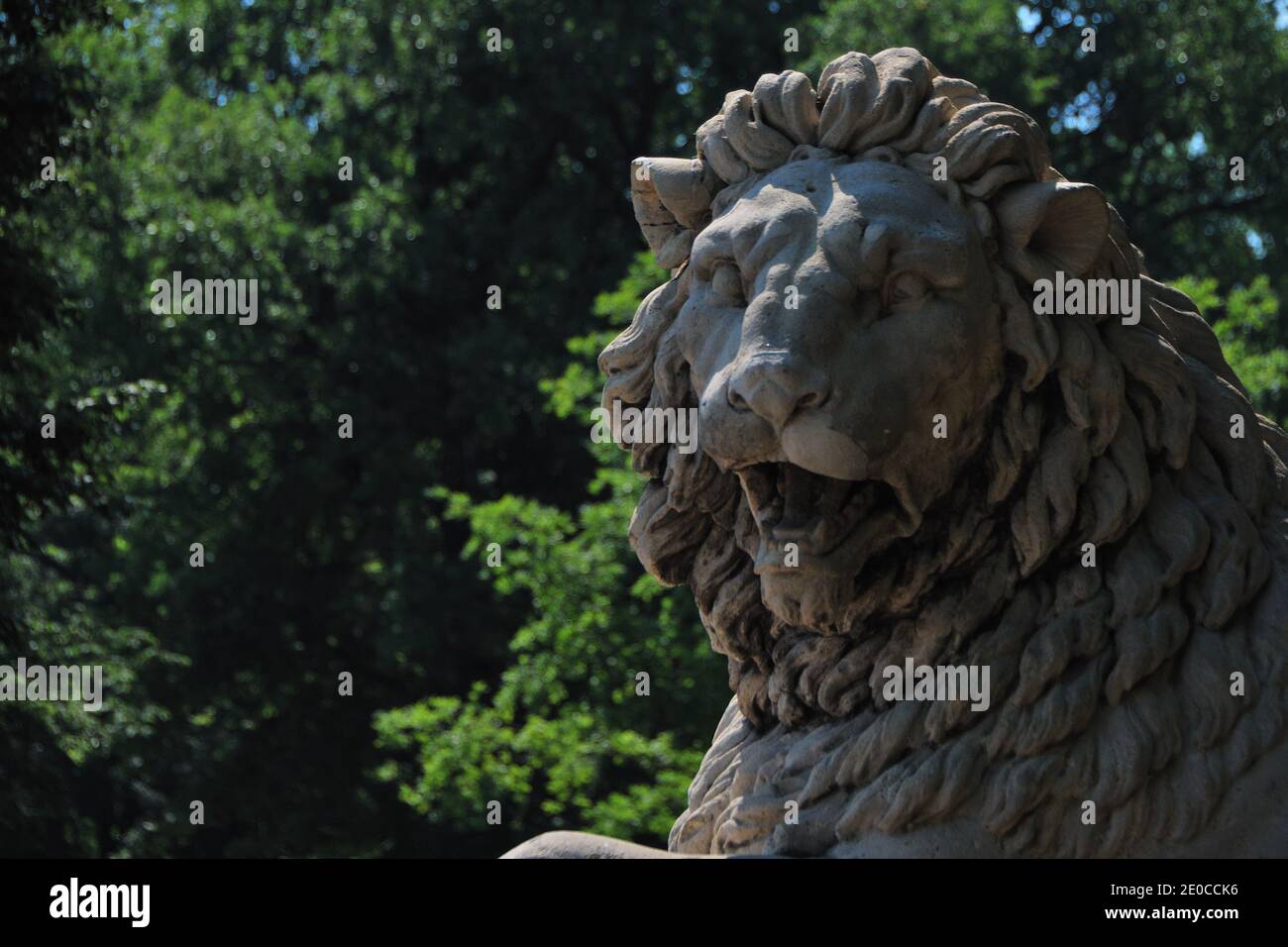 Lion statue palace vienna hi-res stock photography and images - Alamy