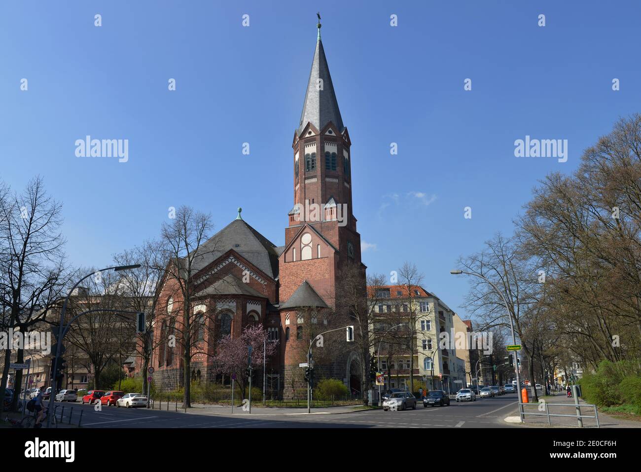 Hochmeisterkirche, Hochmeisterplatz, Wilmersdorf, Berlin, Deutschland ...