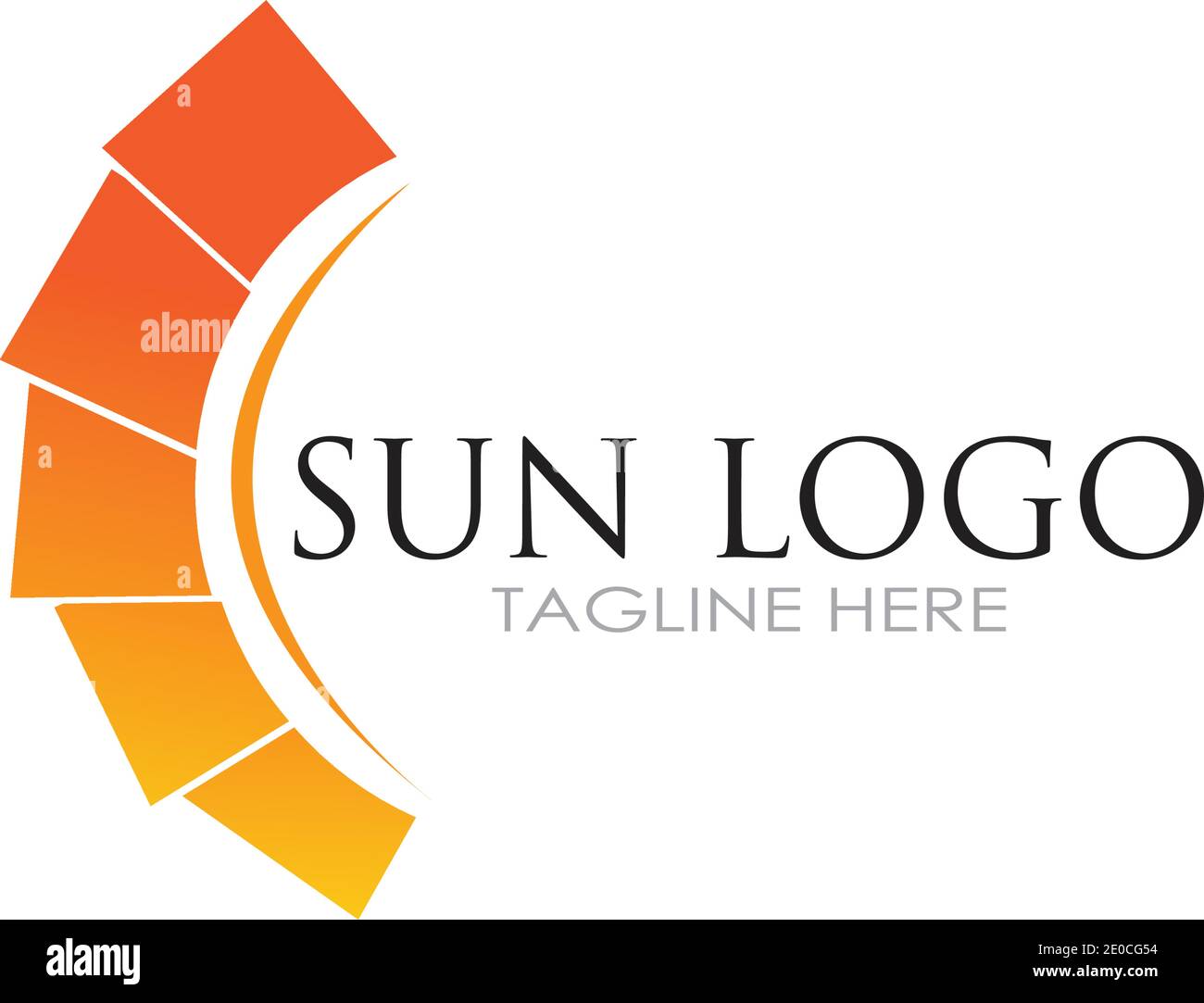 Sun Vector illustration Icon Logo Template design Stock Vector