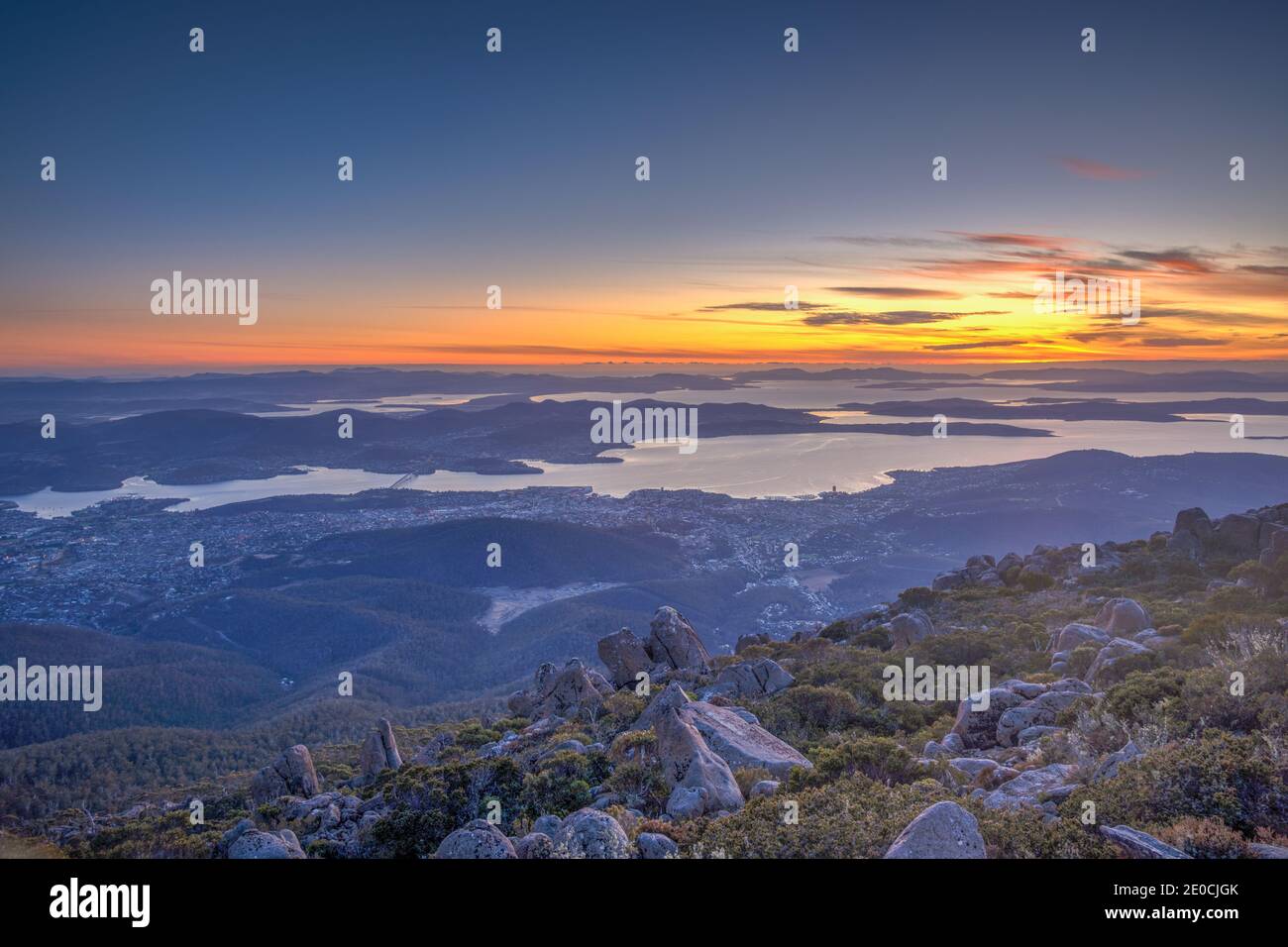 Tasman bridge hobart sunset hires stock photography and images Alamy