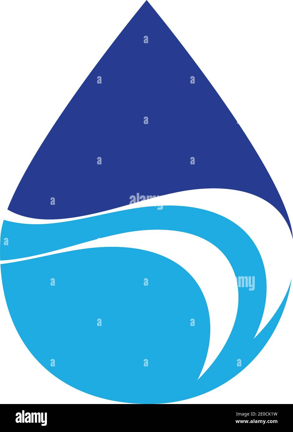 water drop Logo Template vector illustration design Stock Vector Image ...