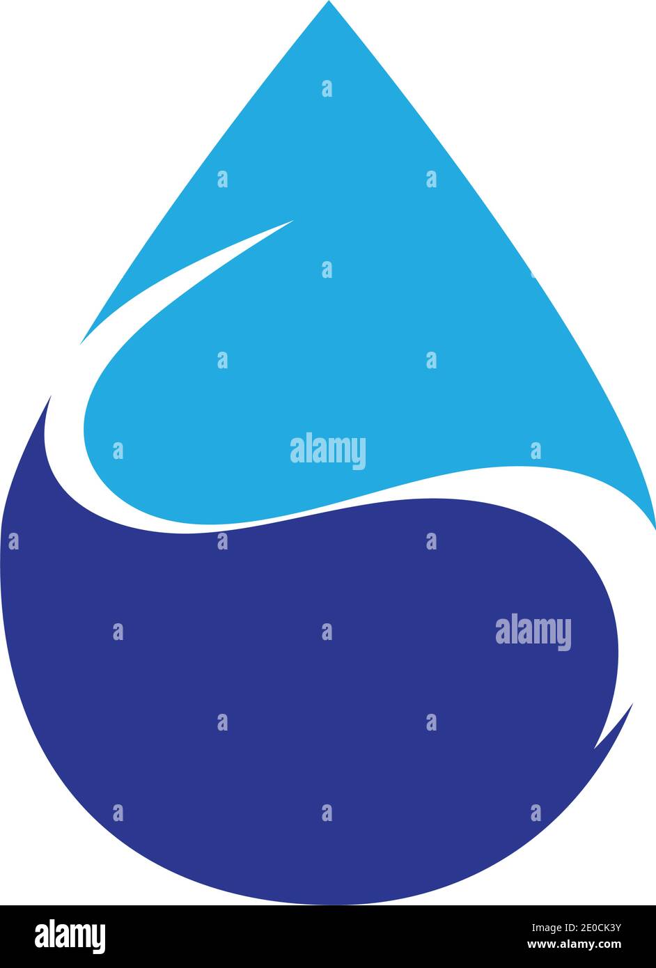 water drop Logo Template vector illustration design Stock Vector Image ...