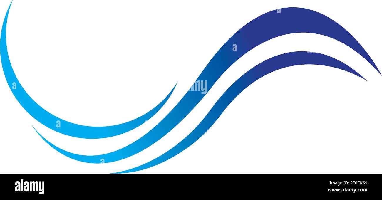 Water wave icon vector illustration design logo Stock Vector Image ...