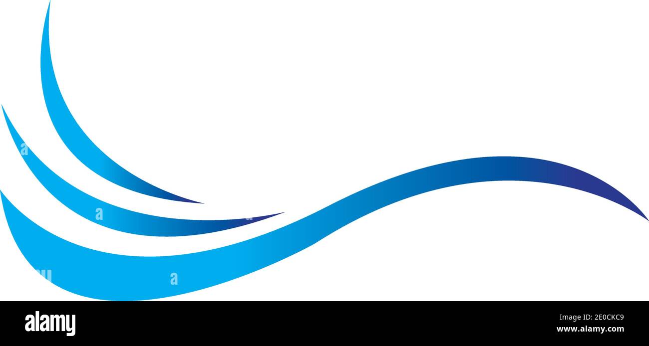 Water wave icon vector illustration design logo Stock Vector Image ...