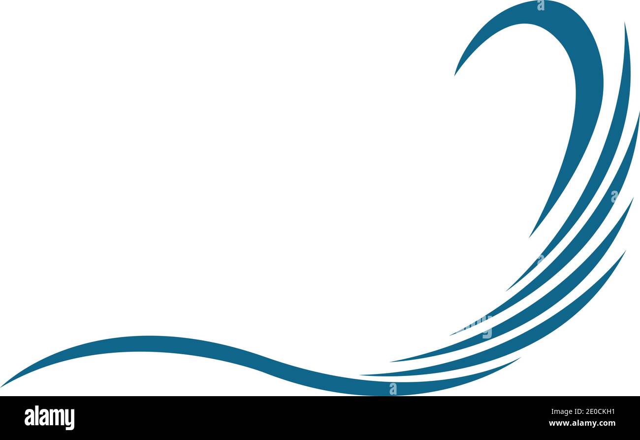 Water wave icon vector illustration design logo Stock Vector Image ...