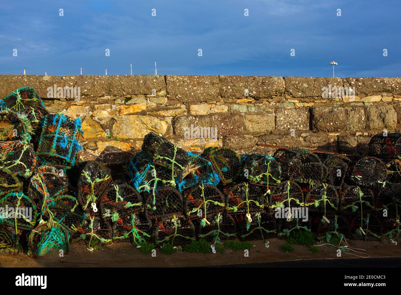 Lobster pots in Kilmore Quay, Wexford, Ireland Stock Photo Alamy