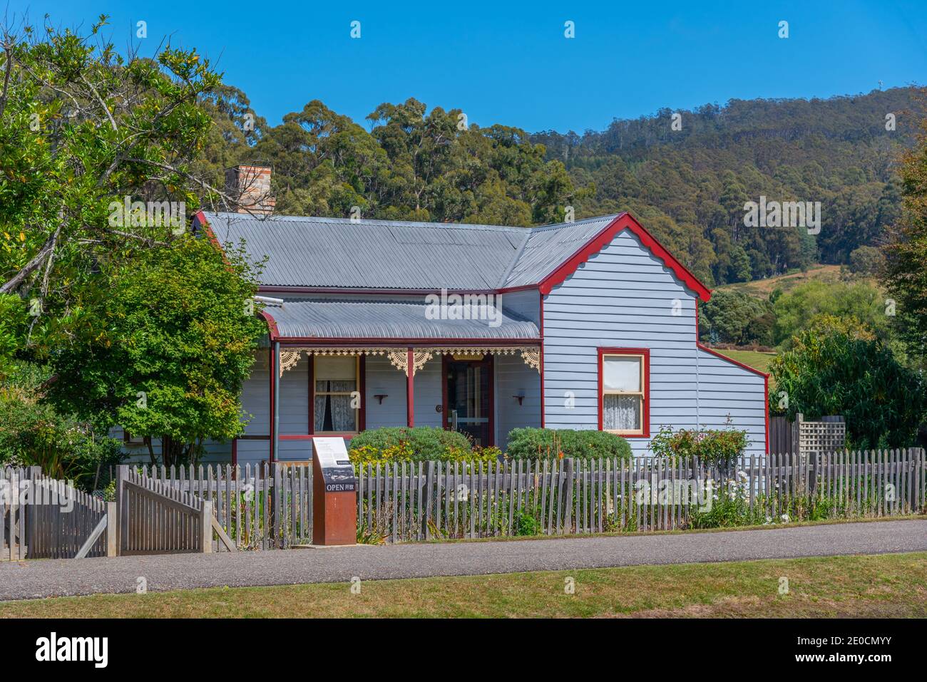 Trentham house at Port Arthur Historic site in Tasmania, Australia